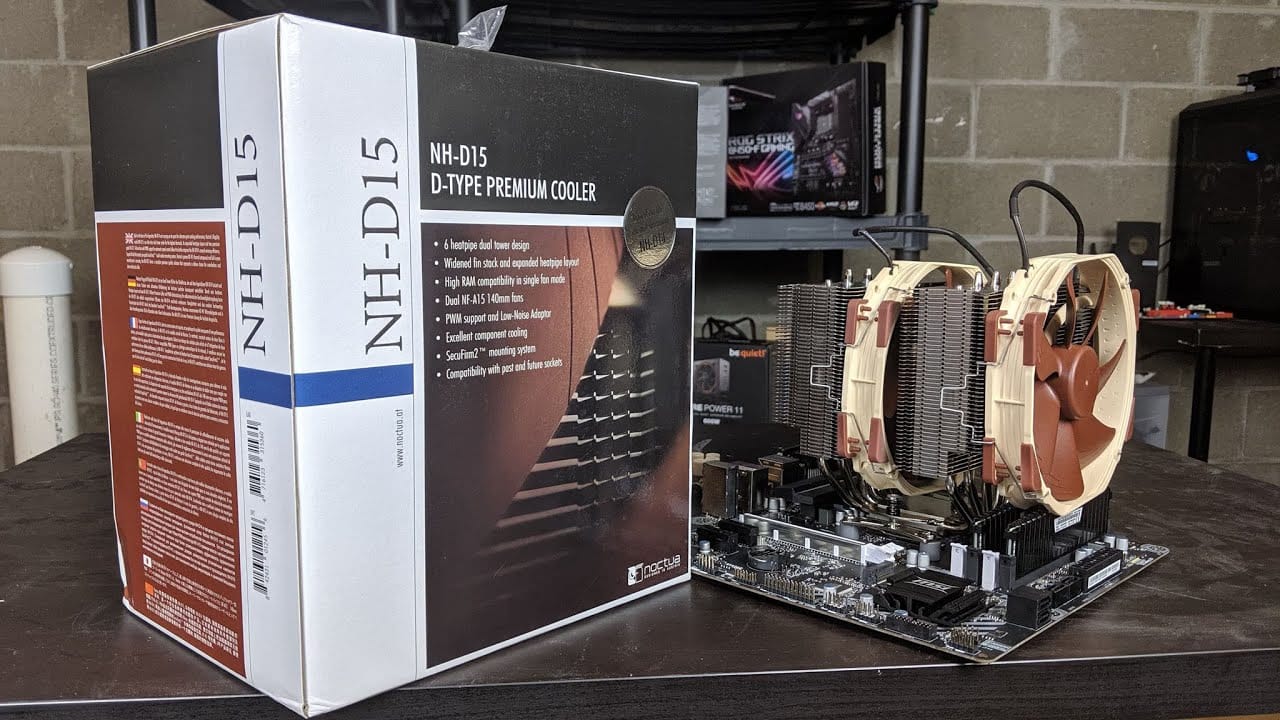 Noctua NH-D15 Unboxing, Overview & Installation LGA 115x & AM4 - YouTube